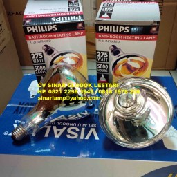 Lampu Pemanas Infrared Philips R125 275W